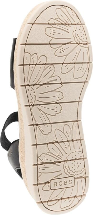 Skechers Slip-Ins: Bobs Sun Ray Vrouwen Zwart Sandalen - Foto 7