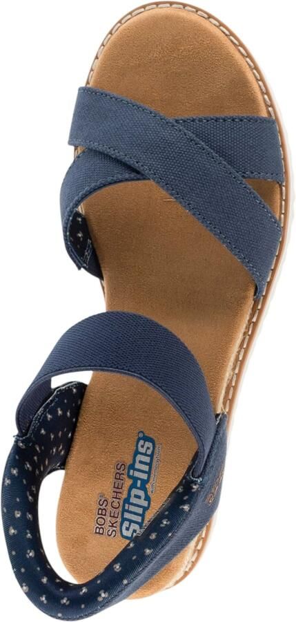 Skechers Desert Kiss-Golden Lily Vrouwen Marineblauw Sandalen - Foto 5