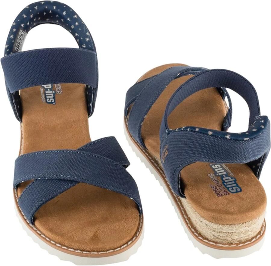 Skechers Desert Kiss-Golden Lily Vrouwen Marineblauw Sandalen - Foto 2