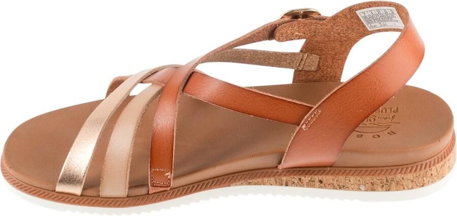 Skechers DESERT KISS LOW PEAK RANK Dames Sandalen Chestnut - Foto 8