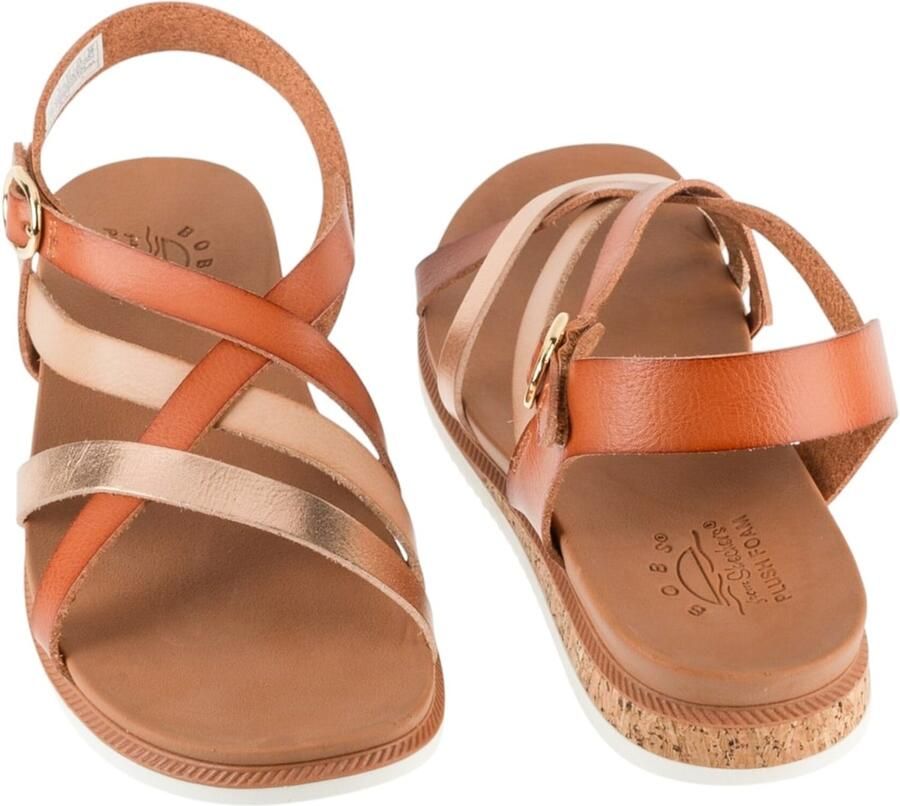 Skechers DESERT KISS LOW PEAK RANK Dames Sandalen Chestnut - Foto 9