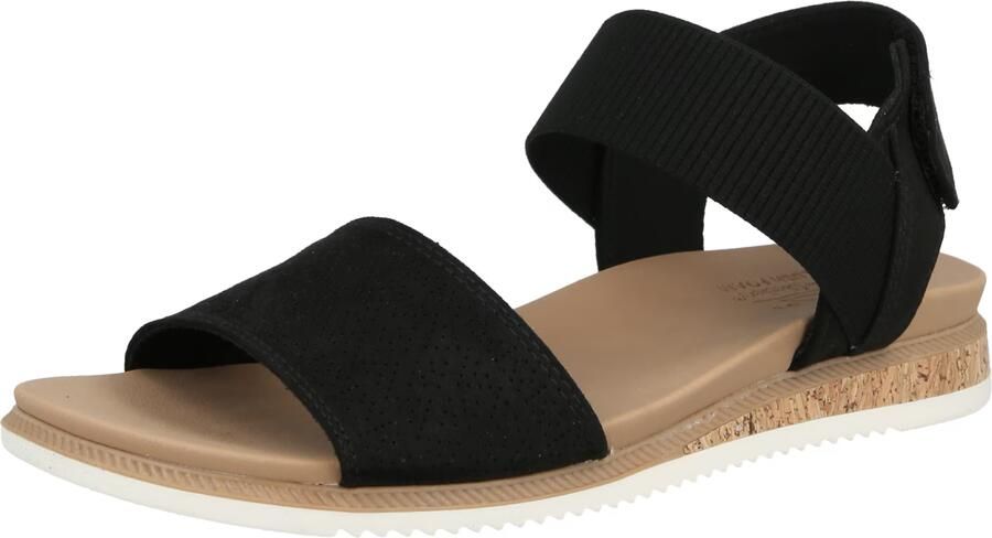 Skechers Sandalen BOBS Desert Kiss Low Top Look 114710 BLK Zwart - Foto 9