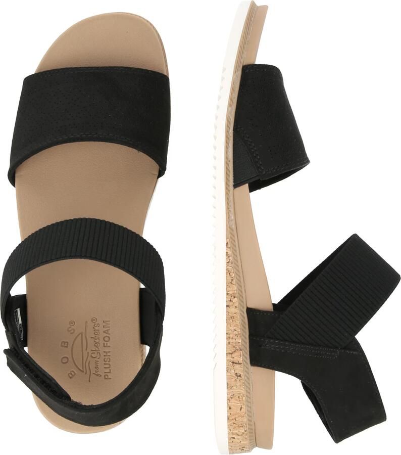 Skechers Sandalen BOBS Desert Kiss Low Top Look 114710 BLK Zwart - Foto 10