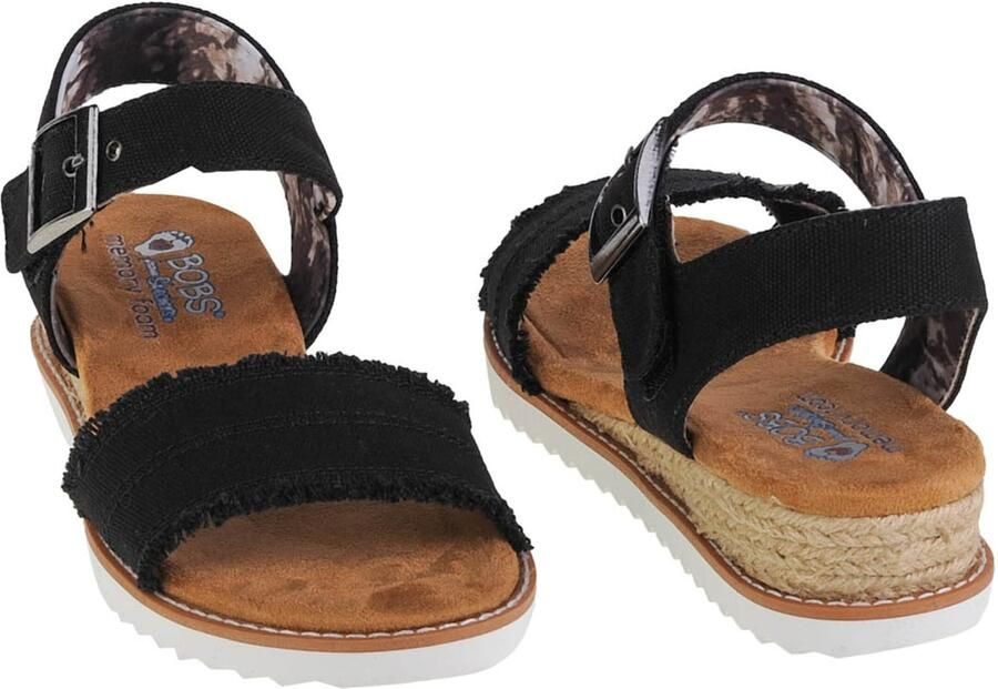 Skechers Sandalen Bobs Desert Kiss Adobe Princess 113541 BLK Zwart - Foto 7