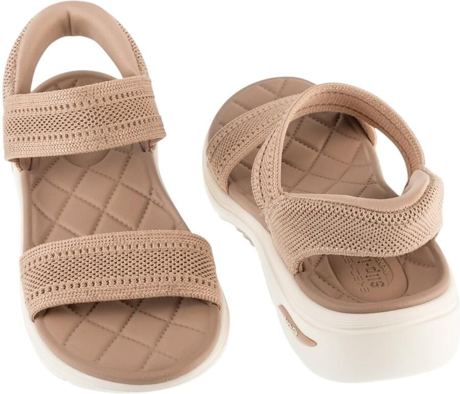 SKECHERS Sandaal 'Slip-Ins: Go walk Arch Fit 2.0' beige - Foto 8