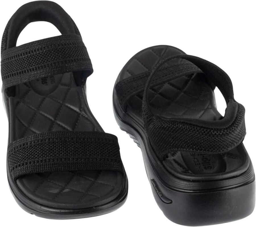 Skechers Slip-Ins: Go walk Arch Fit 2.0 Sandalen Plat zwart - Foto 2