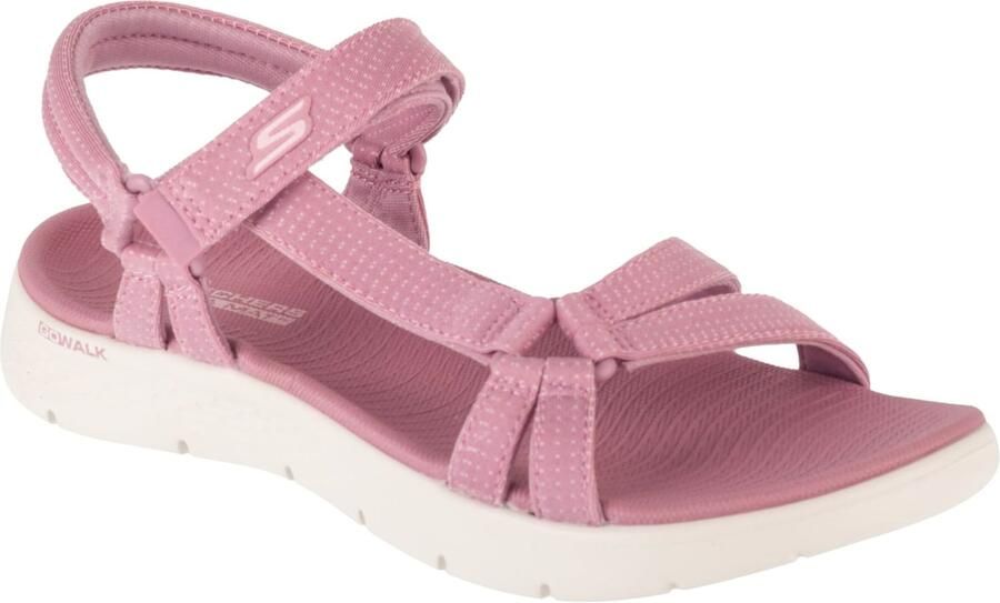 Skechers Sandalen GO WALK FLEX SANDAL-SUBLIME-X zomerschoen sandaal klittenbandschoen met goga mat voetbed - Foto 3