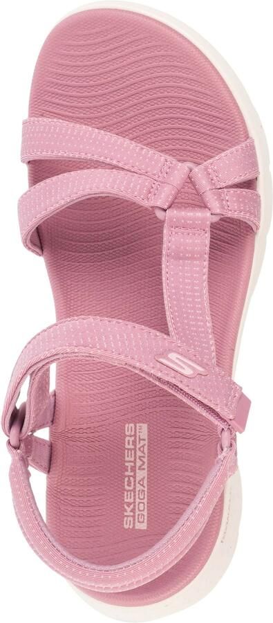 Skechers Sandalen GO WALK FLEX SANDAL-SUBLIME-X zomerschoen sandaal klittenbandschoen met goga mat voetbed - Foto 5