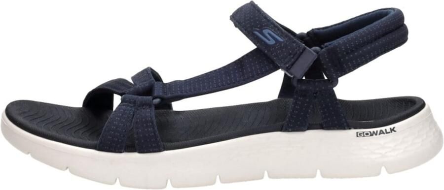 Skechers Sandalen GO WALK FLEX SANDAL-SUBLIME-X zomerschoen sandaal klittenbandschoen met goga mat voetbed - Foto 9