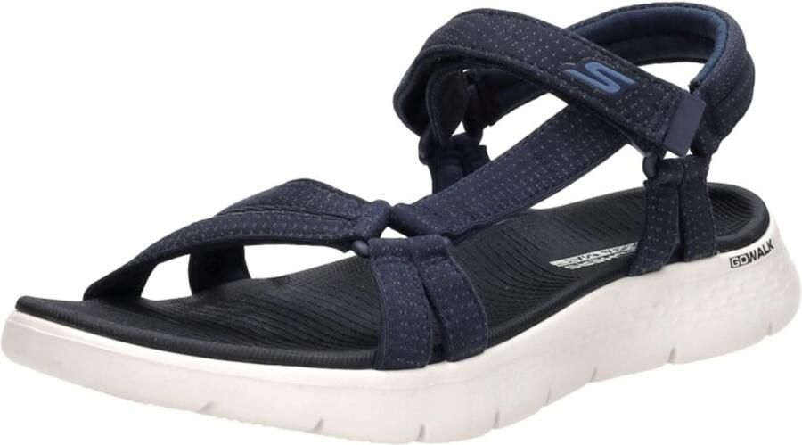 Skechers Sandalen GO WALK FLEX SANDAL-SUBLIME-X zomerschoen sandaal klittenbandschoen met goga mat voetbed - Foto 3