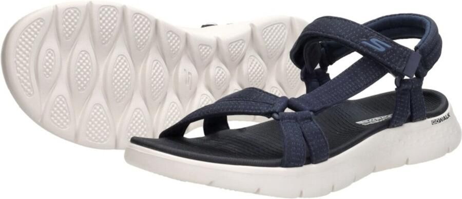 Skechers Sandalen GO WALK FLEX SANDAL-SUBLIME-X zomerschoen sandaal klittenbandschoen met goga mat voetbed - Foto 11