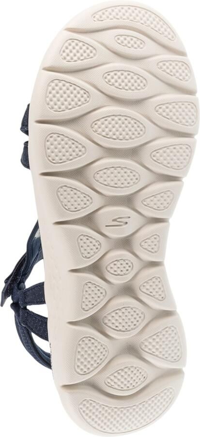 Skechers Sandalen GO WALK FLEX SANDAL-SUBLIME-X zomerschoen sandaal klittenbandschoen met goga mat voetbed - Foto 7