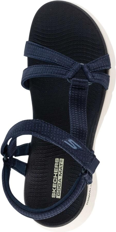 Skechers Sandalen GO WALK FLEX SANDAL-SUBLIME-X zomerschoen sandaal klittenbandschoen met goga mat voetbed - Foto 6