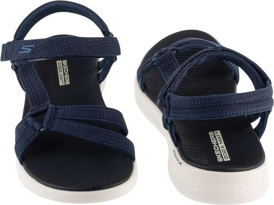 Skechers Sandalen GO WALK FLEX SANDAL-SUBLIME-X zomerschoen sandaal klittenbandschoen met goga mat voetbed - Foto 10