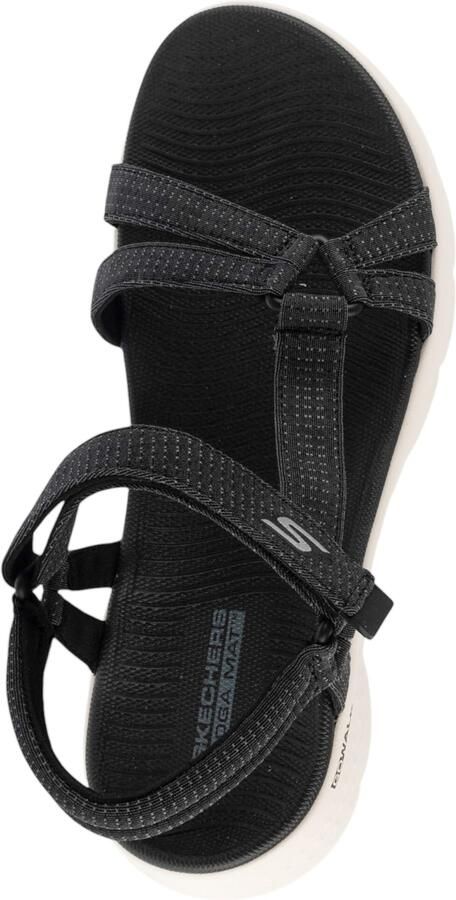 Skechers Go Walk Flex Sandal Sublime Vrouwen Zwart Sandalen - Foto 4