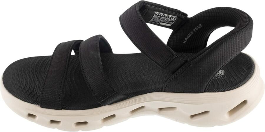 Skechers Sandaal Go Walk Glide-Step 2.0 Sandal Ella 141269 BKW Black White - Foto 6