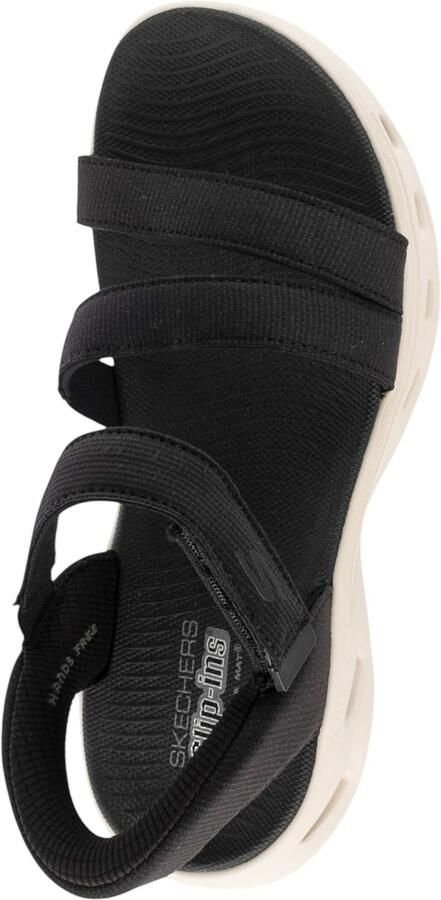Skechers Sandaal Go Walk Glide-Step 2.0 Sandal Ella 141269 BKW Black White - Foto 2