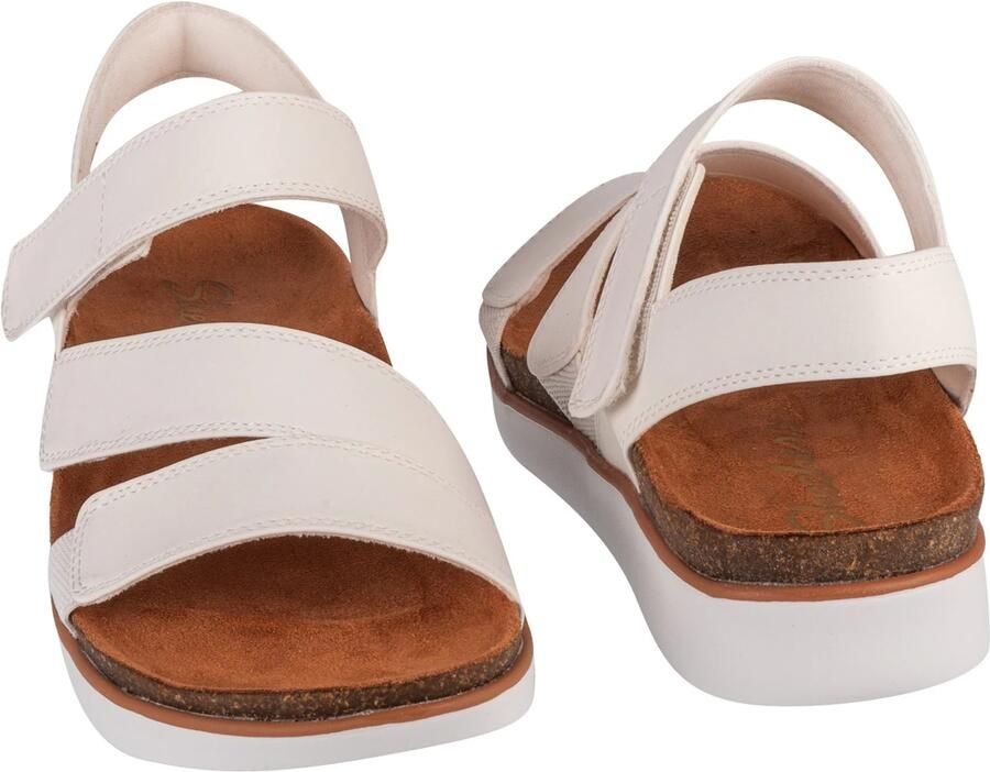Skechers Lifted Comfort 163252-WHT Vrouwen Wit Sandalen - Foto 3
