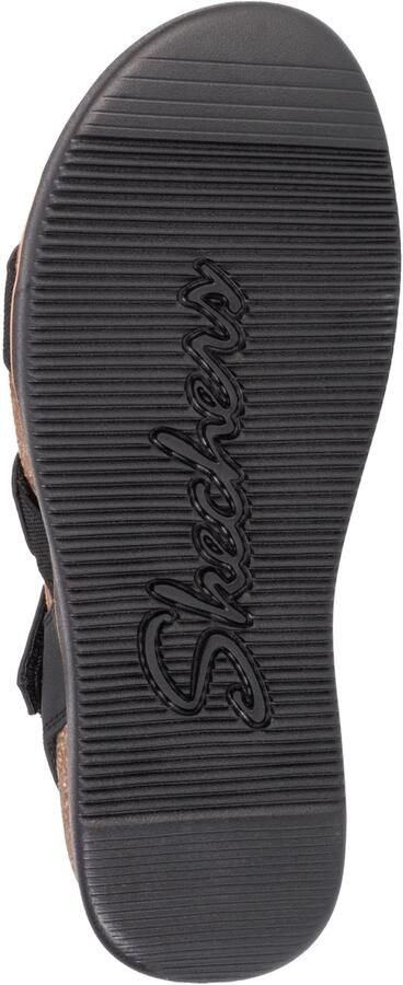 Skechers Lifted Comfort 163252-BLK Vrouwen Zwart Sandalen - Foto 5