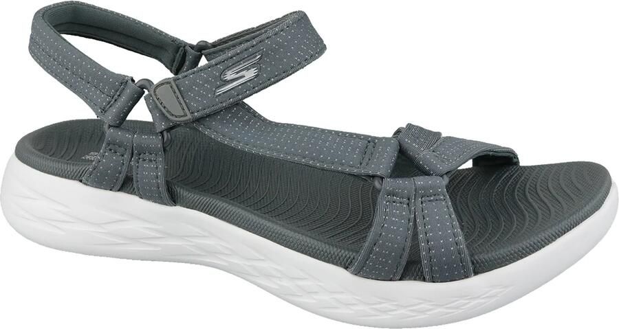 Skechers On-The-Go 600 Brilliancy Sandalen Vrouwen Charcoal