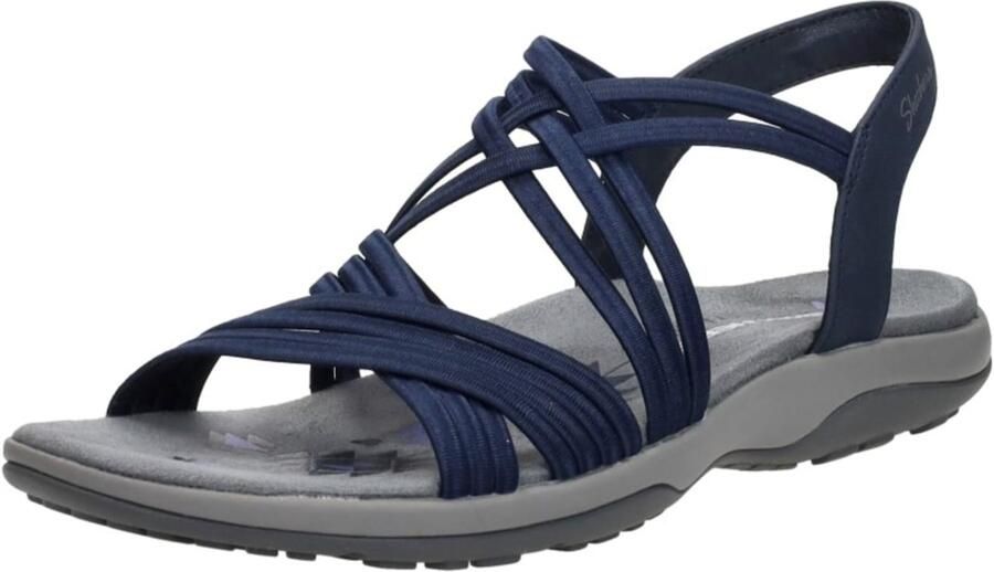 Skechers Sandaal Reggae Slim Sunnyside Stretch Fit 163185 NVY Blauw Machine Washable - Foto 2