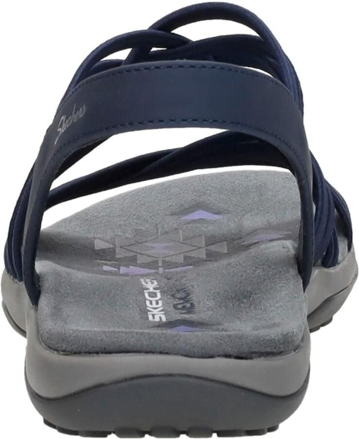 Skechers Sandaal Reggae Slim Sunnyside Stretch Fit 163185 NVY Blauw Machine Washable - Foto 4