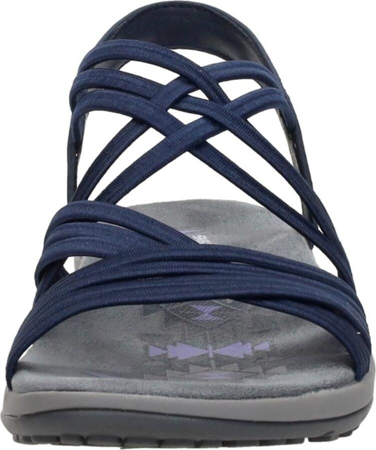 Skechers Sandaal Reggae Slim Sunnyside Stretch Fit 163185 NVY Blauw Machine Washable - Foto 3
