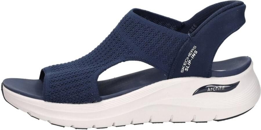 Skechers Slip-Ins: Arch Fit 2.0 Sandal Sandalen Plat blauw - Foto 5