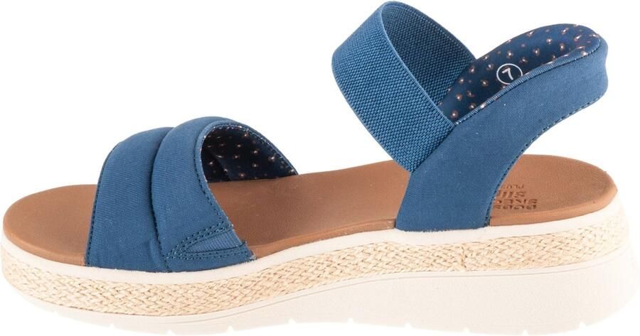 Skechers Sandalen BOBS SUN RAY wig sandaal sandalette plateausandaal met plush foam - Foto 6
