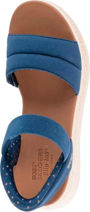 Skechers Sandalen BOBS SUN RAY wig sandaal sandalette plateausandaal met plush foam - Foto 3