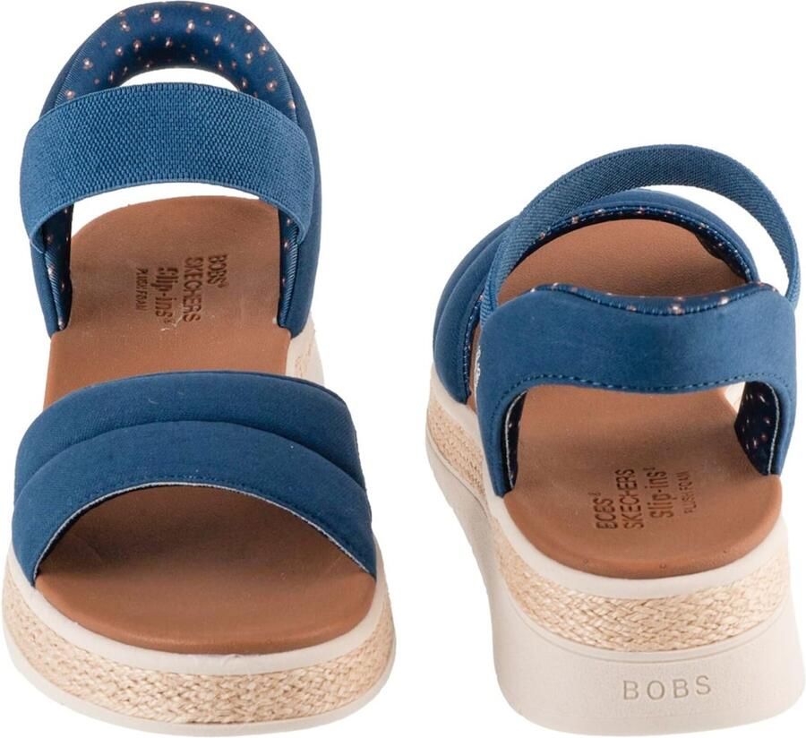 Skechers Sandalen BOBS SUN RAY wig sandaal sandalette plateausandaal met plush foam - Foto 2