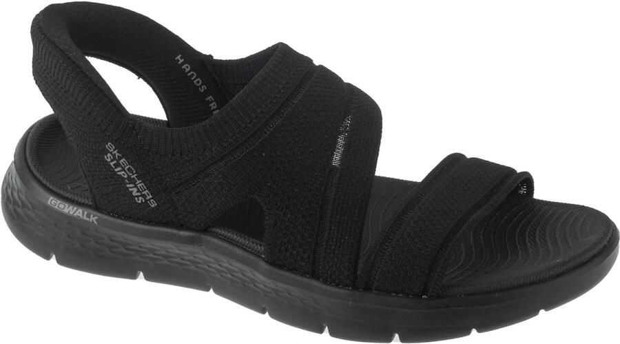 Skechers Slip-ins Go Walk Flex Zandal-Enticing Dames Sandalen Zwart - Foto 5