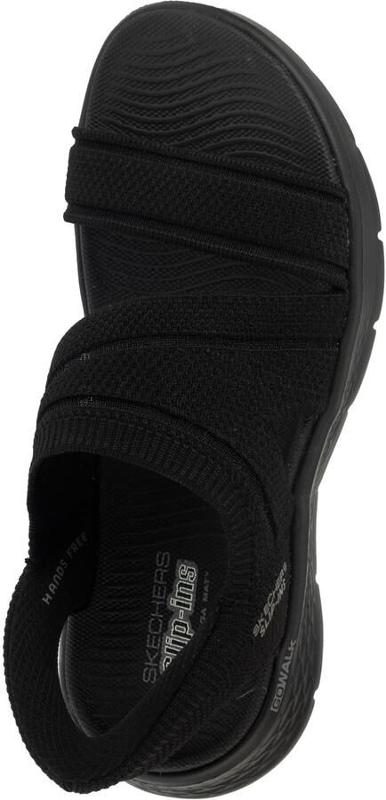 Skechers Slip-ins Go Walk Flex Zandal-Enticing Dames Sandalen Zwart - Foto 6