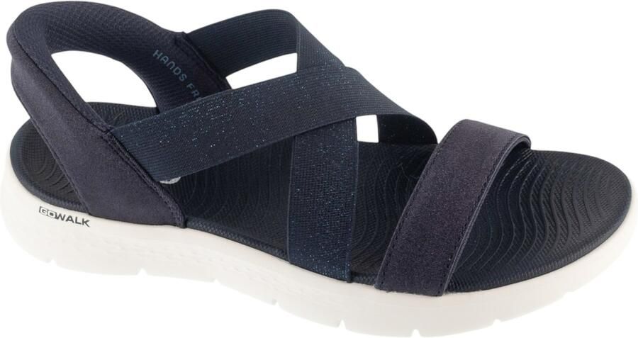 SKECHERS Sandaal ' Slip-Ins: Go Walk Flex Sandal Glimmer Up' donkerblauw - Foto 20