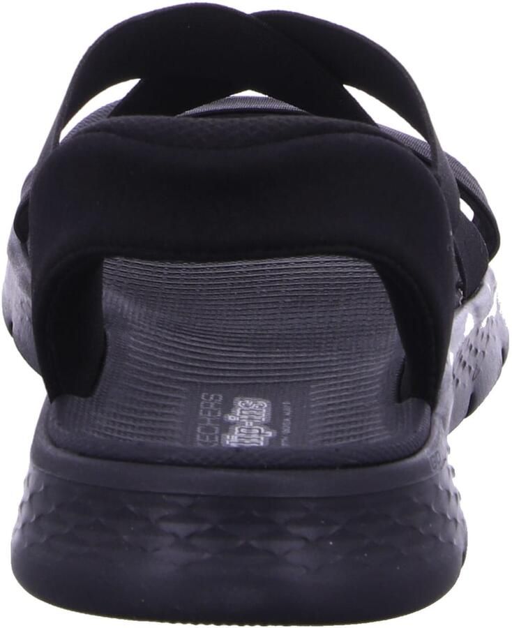 Skechers Slip-Ins Go Walk Flex Sandaal Glimmer Up Damessandaal Zwart - Foto 4
