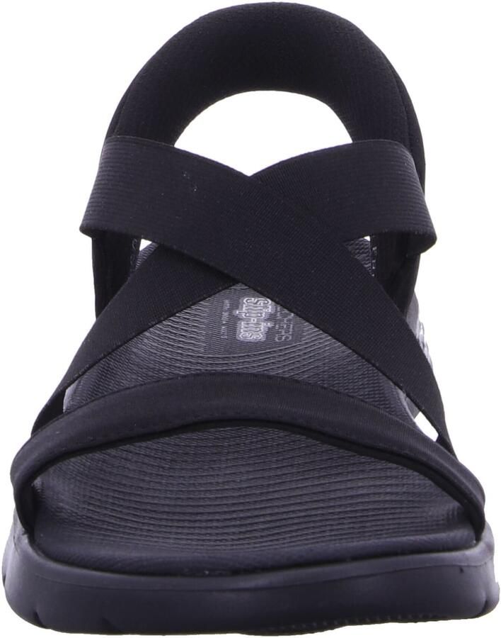 Skechers Slip-Ins Go Walk Flex Sandaal Glimmer Up Damessandaal Zwart - Foto 5