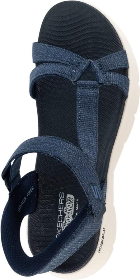 Skechers Sandalen GO WALK FLEX SANDAL-ILLUMINATE sandalette trekking sandaal met gogo mat voetbed - Foto 13