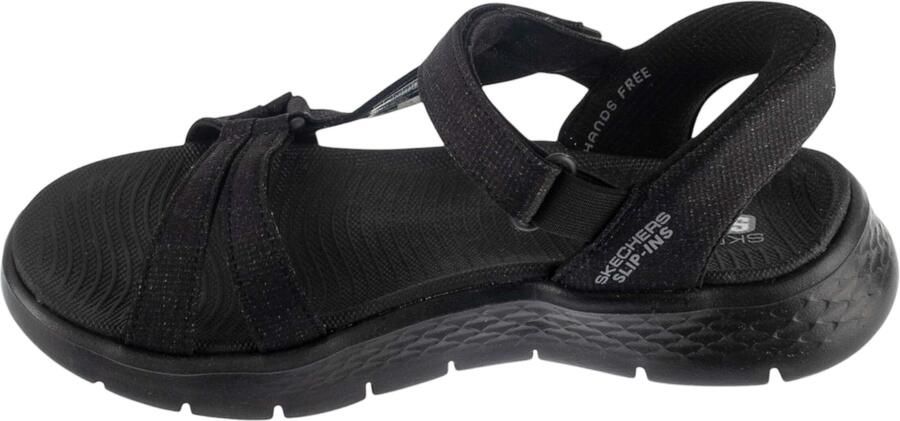 SKECHERS Sandaal ' Slip-Ins: Go Walk Flex Sandal Illuminate' zwart - Foto 6