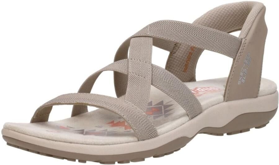 Skechers Sandalen REGGAE SLIM-STRETCH FLEX flats trekking sandaal met slip-ins functie - Foto 13