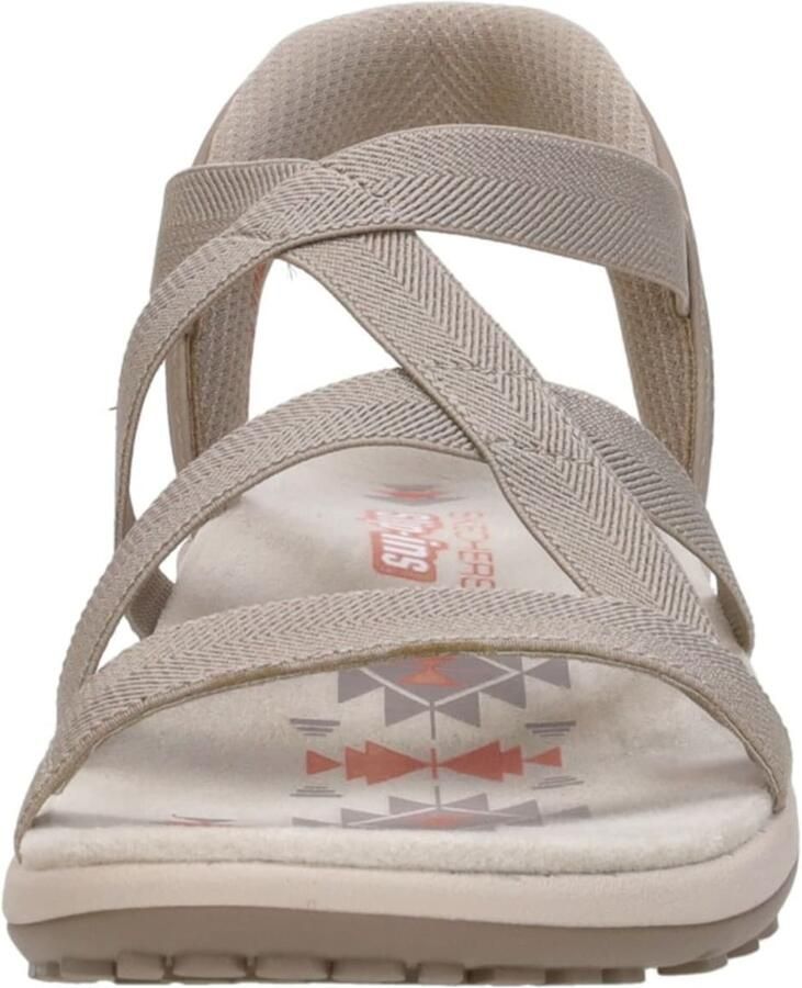 Skechers Sandalen REGGAE SLIM-STRETCH FLEX flats trekking sandaal met slip-ins functie - Foto 4