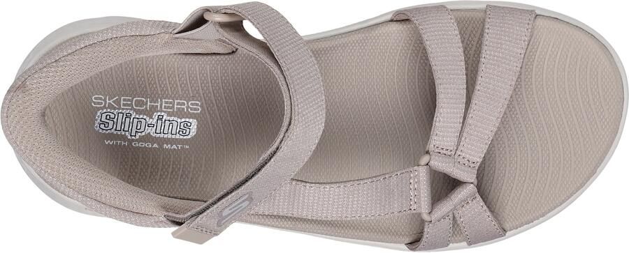 Skechers Sandalen GO WALK FLEX SANDAL-ILLUMINATE sandalette trekking sandaal met gogo mat voetbed - Foto 11