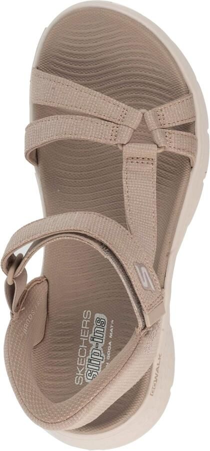 Skechers Sandalen GO WALK FLEX SANDAL-ILLUMINATE sandalette trekking sandaal met gogo mat voetbed - Foto 7