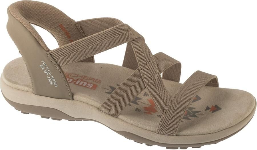 Skechers Sandalen REGGAE SLIM-STRETCH FLEX flats trekking sandaal met slip-ins functie - Foto 2