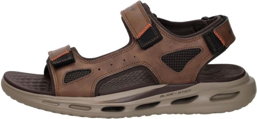 Skechers Sandalen Relaxed Fit: Orvan Gamble 211371 BRN Bruin - Foto 10