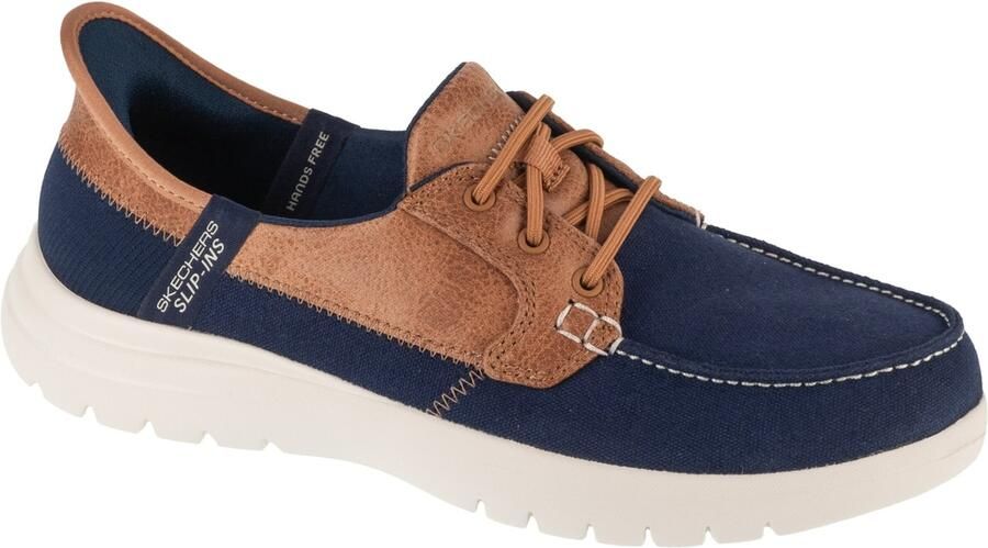 Skechers Slip-Ins: On-The-Go Flex Palmilla Vrouwen Marineblauw Schoenen
