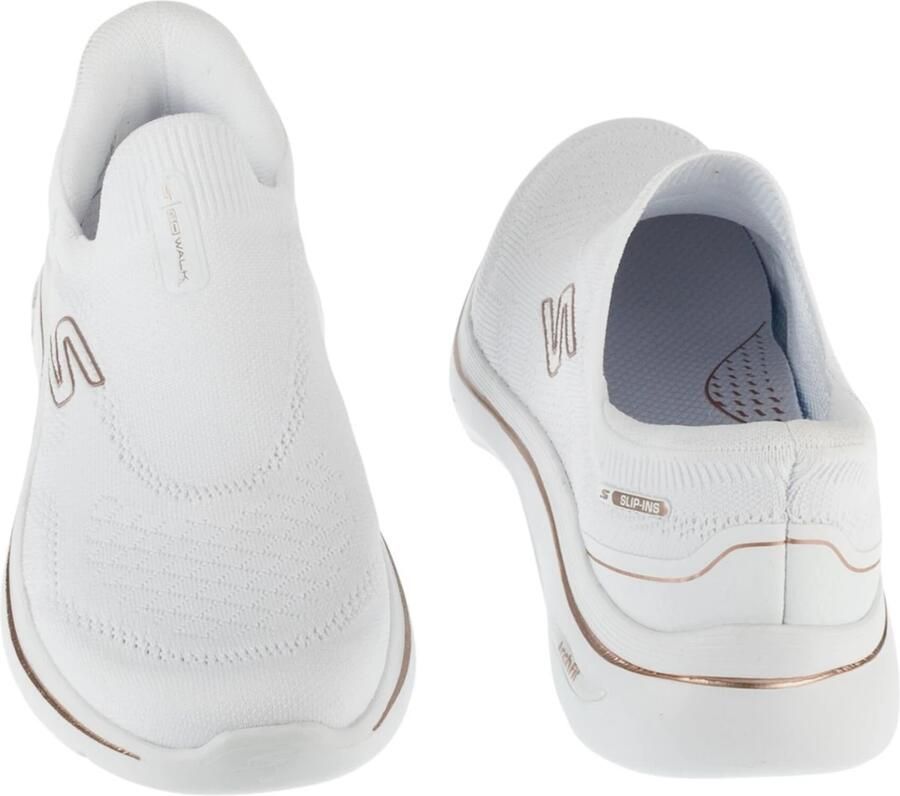 Skechers Go Walk Arch Fit 2.0 Tatum Vrouwen Wit Sneakers - Foto 3