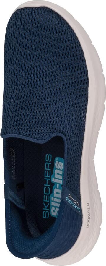 Skechers Slip-Ins: GO WALK Flex Relish 124963-NVY Vrouwen Marineblauw Sneakers - Foto 3
