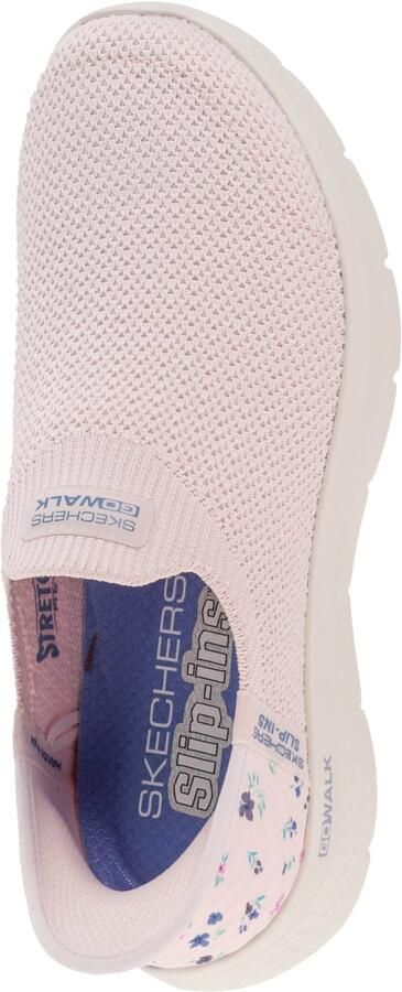 Skechers Slip-on sneakers GO WALK FLEX-SUNSET ROSE vrijetijdsschoen vegan met handsfree slip-ins functie - Foto 4
