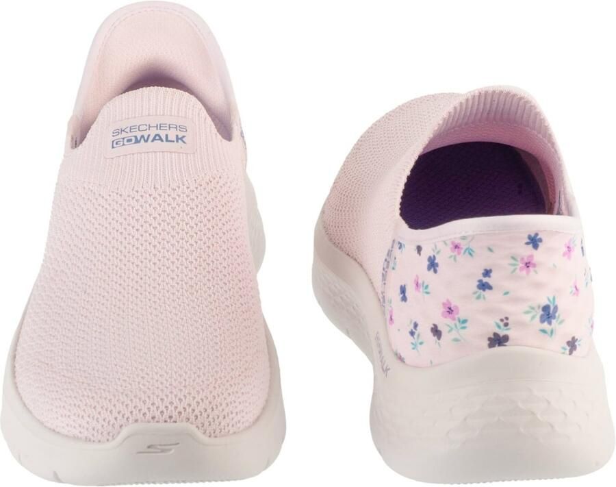 Skechers Slip-on sneakers GO WALK FLEX-SUNSET ROSE vrijetijdsschoen vegan met handsfree slip-ins functie - Foto 3