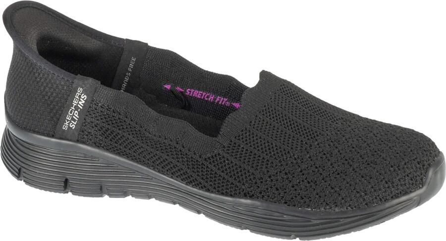 Skechers Slip-on sneakers SEAGER-BELIEVE IT slipper revalidatieschoen met handsfree slip-ins functie - Foto 4